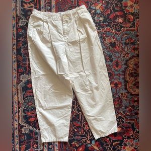 Mango pleat trousers